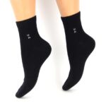 Κάλτσες Βαμβακερές με σχέδιο Σκούρο Μπλέ,
