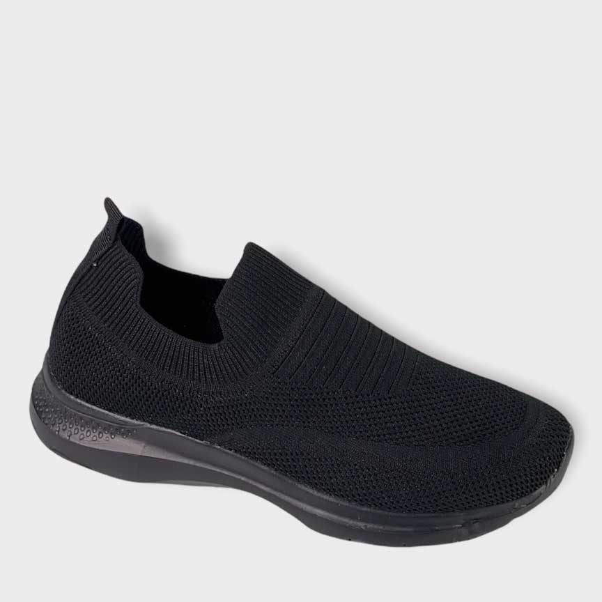 Sneakers Γυναικεία Κάλτσα μαύρο