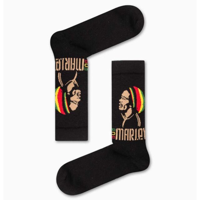 Ανδρικές Κάλτσες με τύπωμα Bob Marley