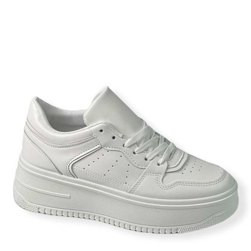 Sneakers Δίσολα Unisex Λευκά