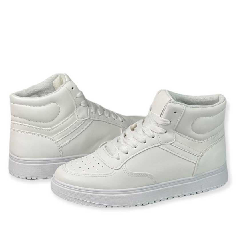 Μποτάκια Sneakers Unisex White