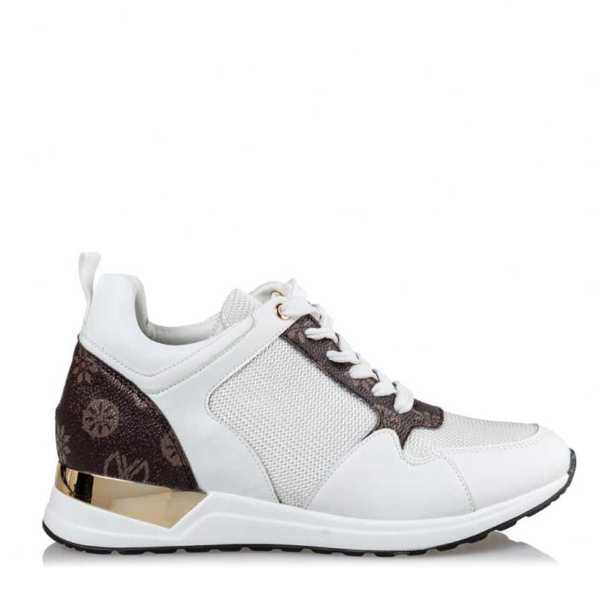 Venini Sneakers με σόλα Πλατφόρμα Λευκά