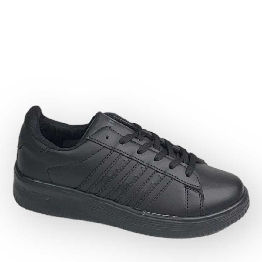 Sneakers Εφηβικά Παπούτσια Μαύρα