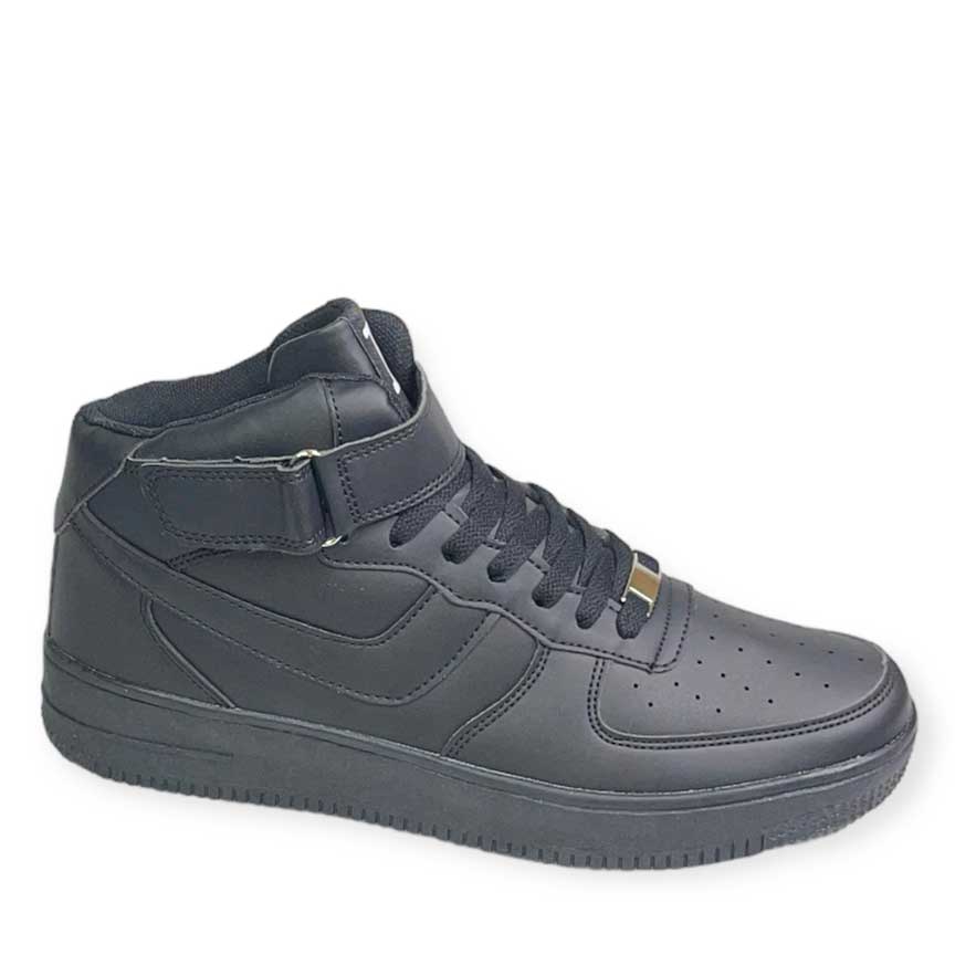 Unisex Μποτάκι Sneakers BC Μαύρο